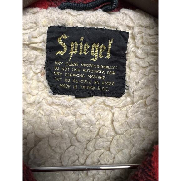 ASO Vintage 70s Mens L Buffalo Plaid Wool Hunting Coat Alternative Ed Gein - Picture 4 of 16